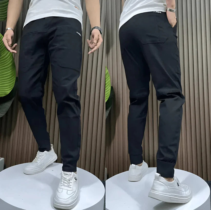 beige-stretch-cargo-hosen-herren-casual-style