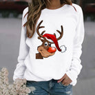 Weihnachtspullover–rot–Rudolph–Motiv–lustig–gemütlich–perfekt–für–Feiertage