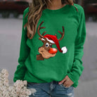 Weihnachtspullover–rot–Rudolph–Motiv–lustig–gemütlich–perfekt–für–Feiertage