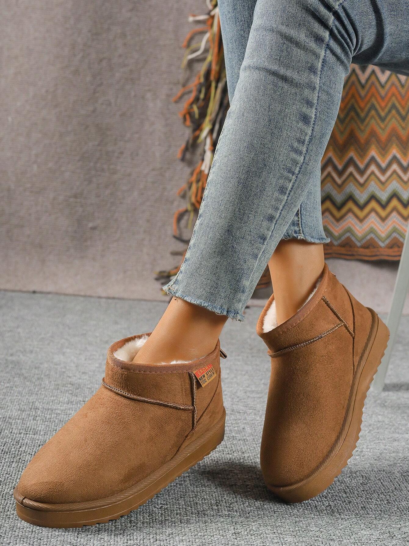 Bequeme-Winterboots-mit-flachem-Design-und-weichem-Innenfutter,-perfekt-für-Alltag-und-kalte-Tage