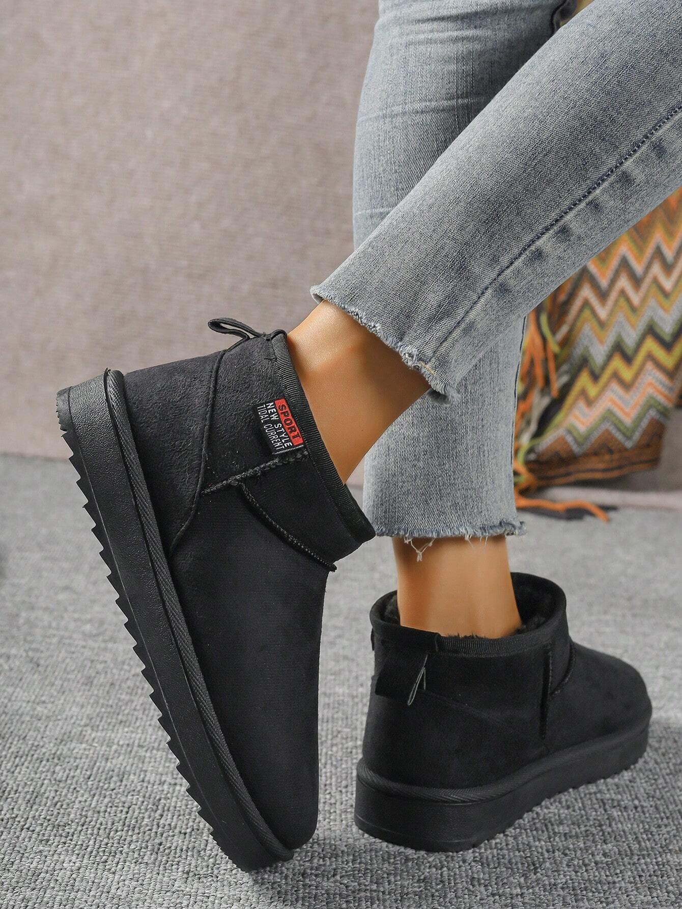 Bequeme-Winterboots-mit-flachem-Design-und-weichem-Innenfutter,-perfekt-für-Alltag-und-kalte-Tage
