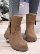 Winterstiefel-mit-weichem-Fellfutter,-seitlichem-Reißverschluss-und-robuster-Profilsohle,-ideal-für-kalte-Tage-und-schneereiches-Wetter