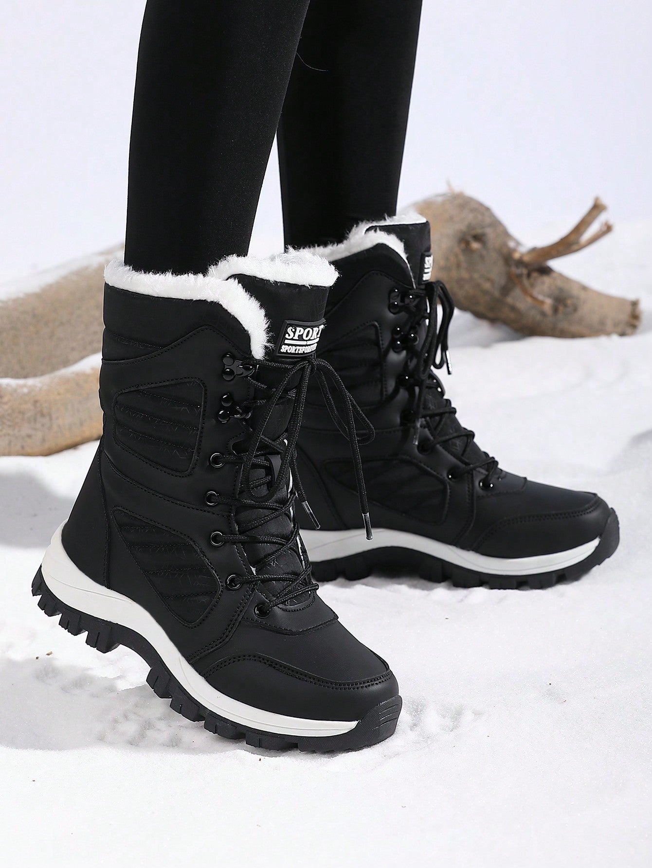Winter-Wanderstiefel-mit-flauschigem-Futter-und-rutschfester-Sohle,-perfekt-für-Schnee-und-kalte-Tage.