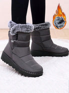 Wasserdichte-Winterstiefel-mit-flauschigem-Futter-und-rutschfester-Sohle,-ideal-für-schneereiche-und-kalte-Tage