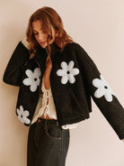 damen-fleecejacke-mit-blumenverzierungen