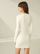 damen-geripptes-minikleid-mit-langen-ärmeln-und-rundhals