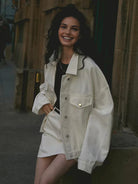 damen-oversize-denimjacke-vorderansicht