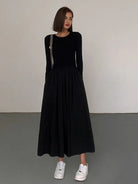 damen-maxikleid-mit-langarm-silhouette