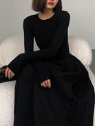 damen-maxikleid-mit-langarm-silhouette