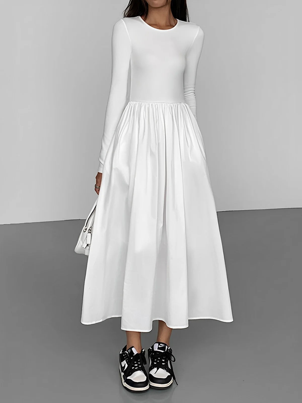 damen-maxikleid-mit-langarm-silhouette