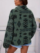 damen-teddy-sweatshirt-reißverschluss-detail