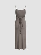 damen-geripptes-maxikleid-mit-seitlichem-schlitz