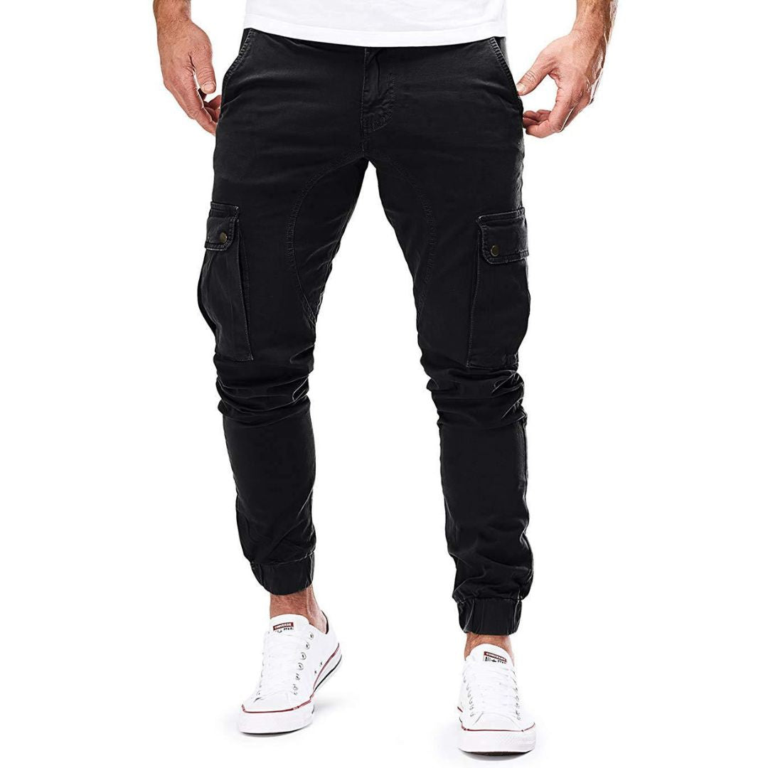 herren-slim-fit-cargo-hosen-mit-seitentaschen